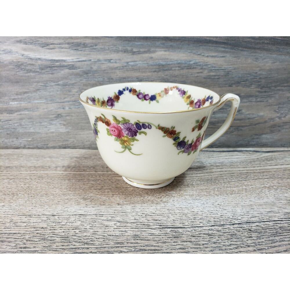 Epiag Czechoslavo Teacup Floral 9195 Antique